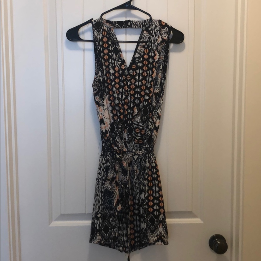 Patterned Romper